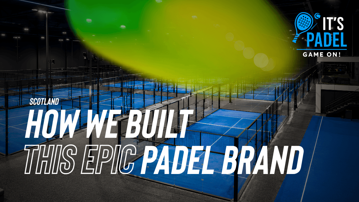 How We Helped a Padel Academy in Scotland Build Its Brand from Scratch