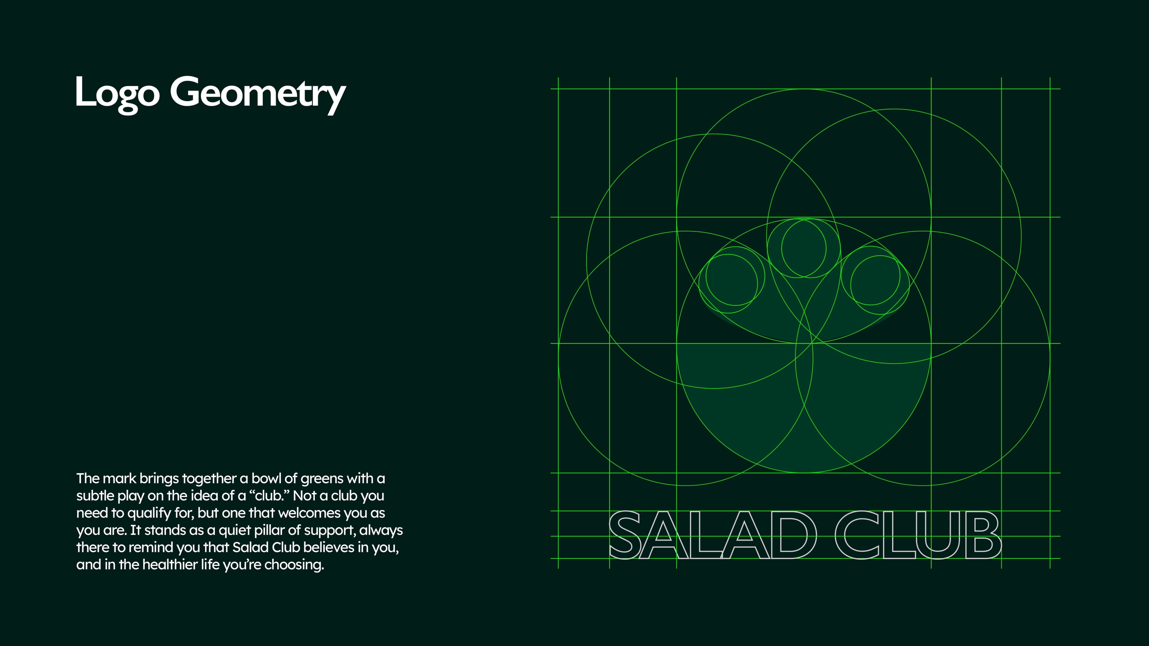 Salad Club brand guidelines — page 4